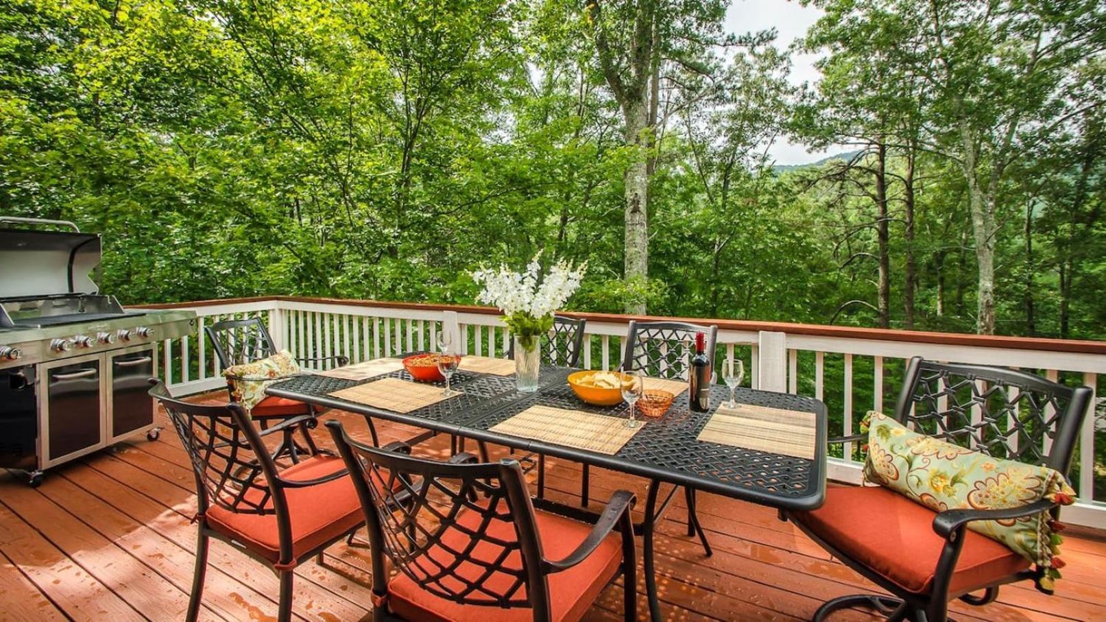 Serene Mountain And Sunset Views 3Bd Cabin Franklin Kültér fotó