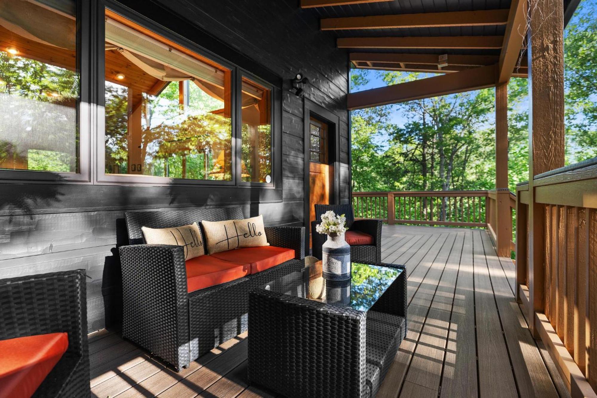 Lux Mtn Cabin Hot Tub, Fire Pit, Game Room 3Bd Franklin Kültér fotó
