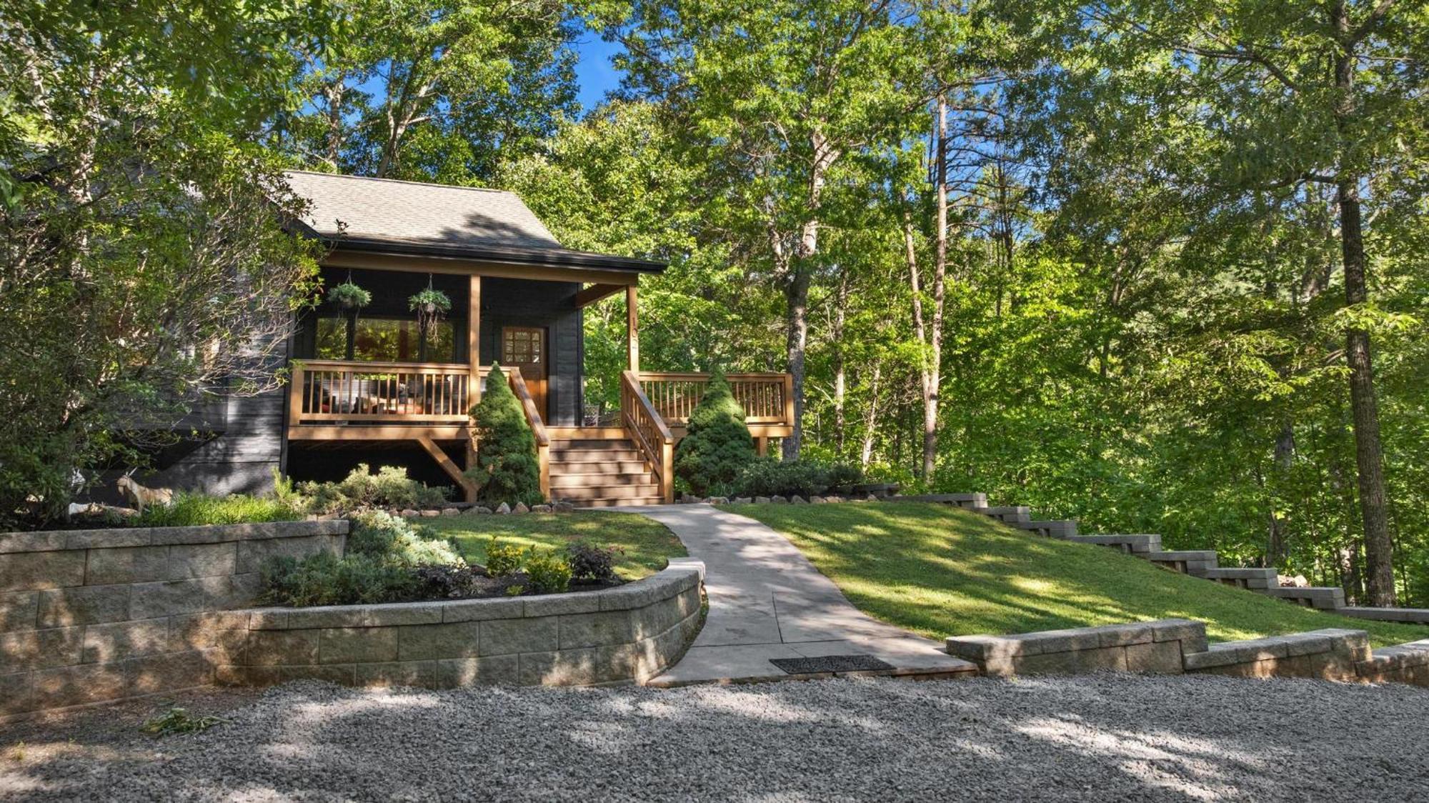 Lux Mtn Cabin Hot Tub, Fire Pit, Game Room 3Bd Franklin Kültér fotó